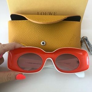 Loewe Ibiza orange sunglasses